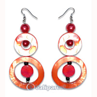 Earring, Handmade With Sea Shell  