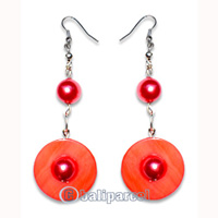 Earring, Handmade With Sea Shell  
