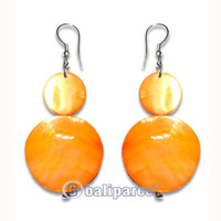 Earring, Handmade With Sea Shell  