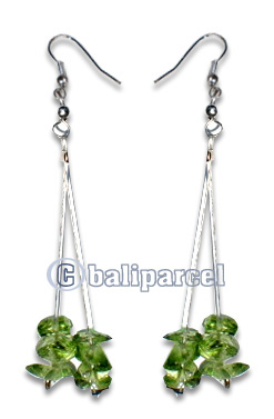 Earring, Handmade With Stone.