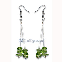 Earring, Handmade With Stone.