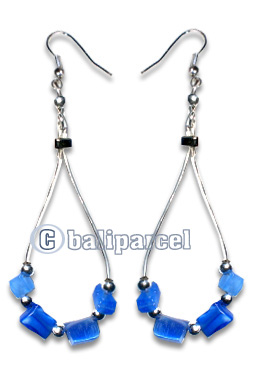 Earring, Handmade With Stone.