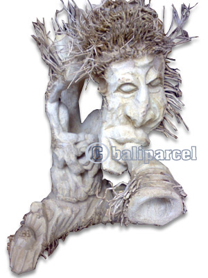 Bamboo Statue, Handmade From Bamboo Root