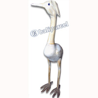Bamboo Chicken, Handmade From Bamboo Root