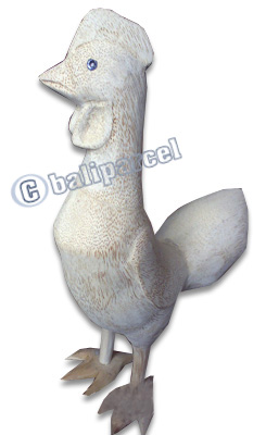 Bamboo Chicken, Handmade From Bamboo Root