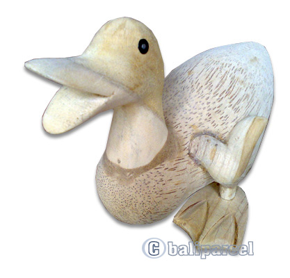 Bamboo Duck,  Handmade From Bamboo Root