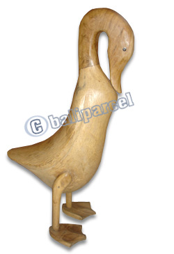 Bamboo Duck,  Handmade From Bamboo Root