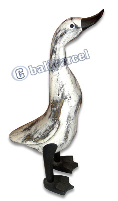 Bamboo Duck,  Handmade From Bamboo Root, Colorfull