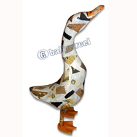 Bamboo Duck,  Handmade From Bamboo Root, Batik