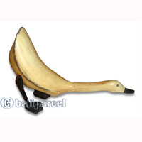Bamboo Duck,  Handmade From Bamboo Root, Colorfull