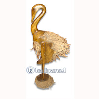 Bamboo Bird, Handmade From Bamboo Root, Natural