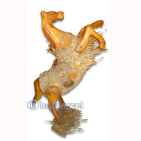 Bamboo Horse, Hanmade From Bamboo Root