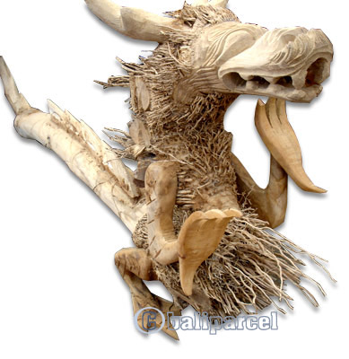 Bamboo Dragon , Hanmade From Bamboo Root