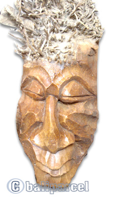 Bamboo Mask, Hanmade From Bamboo Root