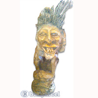 Bamboo Statue, Hanmade From Bamboo Root