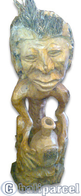 Bamboo Statue, Hanmade From Bamboo Root