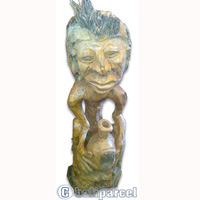 Bamboo Statue, Hanmade From Bamboo Root