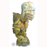 Bamboo Statue, Hanmade From Bamboo Root