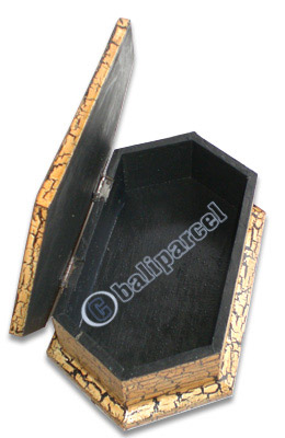 Mosaic Jewelry Box, Handmade From Albesia Wood