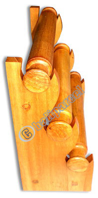 Wooden Bracelet, Handmade From Hibiscus Wood