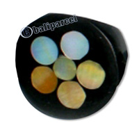 Ring, Handmade From Resin Inlaid With Sea Shell.  