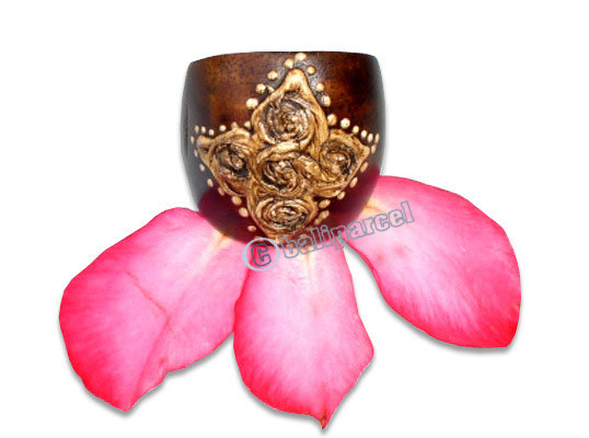 Wooden Ring, Handmade From Sono Wood With Handpainted.
