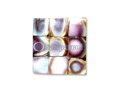 Ring, Handmade From Resin Inlaid With Sea Shell.