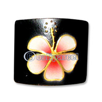 Ring, Handmade From Resin With Hadpainted