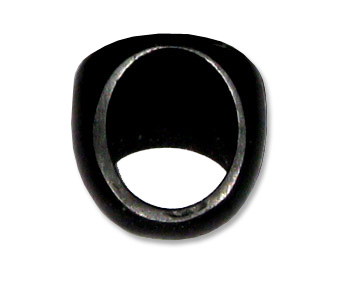 Ring, Handmade From Resin Inlaid With Sea Shell.