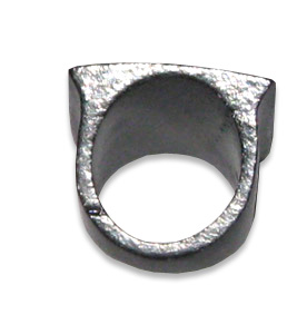 Ring, Handmade From Resin With Hadpainted