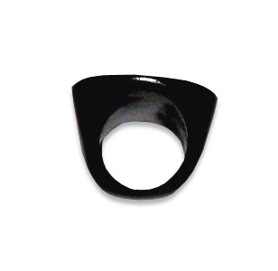 Ring, Handmade From Resin With Hadpainted