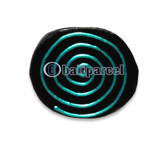 Ring, Handmade From Resin With Hadpainted