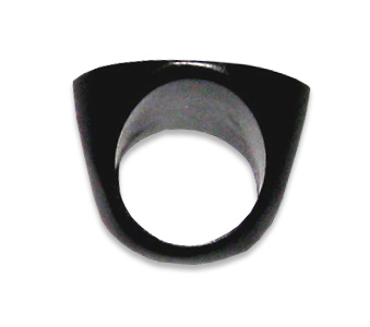 Ring, Handmade From Resin With Hadpainted
