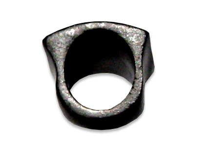 Ring, Handmade From Resin With Hadpainted