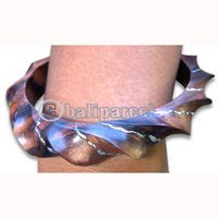 Wooden Bracelet From Sono Wood With Hand Painted.