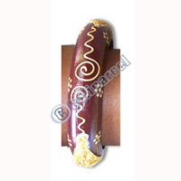 Wooden Bracelet With Hand Painted.