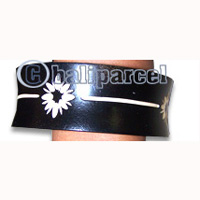 Wooden Bracelet With Handcarved.
