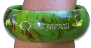 Bracelet, Handmade From Resin With Airbrushed.