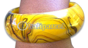 Bracelet, Handmade From Resin With Airbrushed.