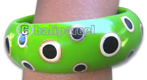 Bracelet, Handmade From Resin With Handpainted.