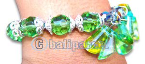 Bracelet, Handmade From Glassbead.