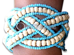 Bracelet, Handmade From Glassbead.