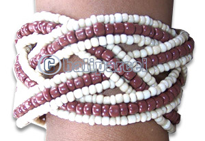 Bracelet, Handmade From Glassbead.