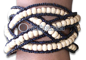 Bracelet, Handmade From Glassbead.