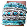 Bracelet, Handmade From Glassbead.
