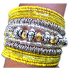 Bracelet, Handmade From Glassbead.