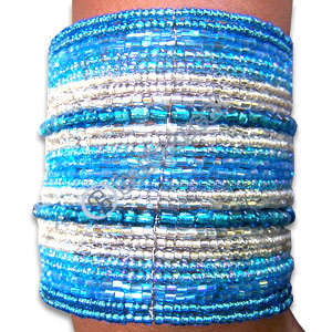 Bracelet, Handmade From Glassbead.