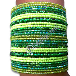 Bracelet, Handmade From Glassbead.