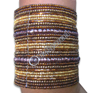 Bracelet, Handmade From Glassbead.