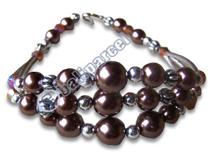 Bracelet, Handmade From Glassbead.